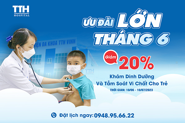 KHÁM DINH DƯỠNG VÀ TẦM SOÁT VI CHẤT CHO TRẺ